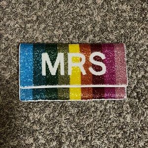 MRS beaded clutch/crossbody